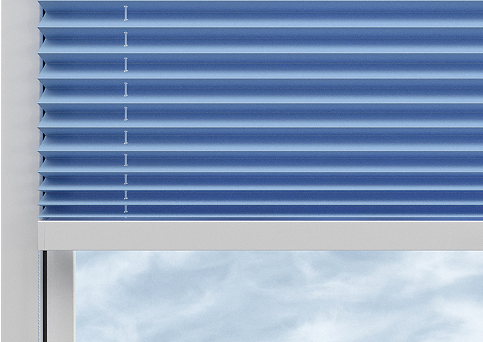 Solaris, Cornflower - Stick Fit Pleated Blind - Image 11